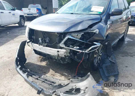 2014 Nissan Pathfinder Sv z USA, uszkodzony, nr VIN 5N1AR2MM8EC652451